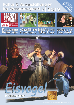 Eisvogel-Kalender Nr. 38 - Juli 2019