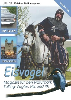 Eisvogel-Magazin Nr. 66 - Mai-Juni 2017